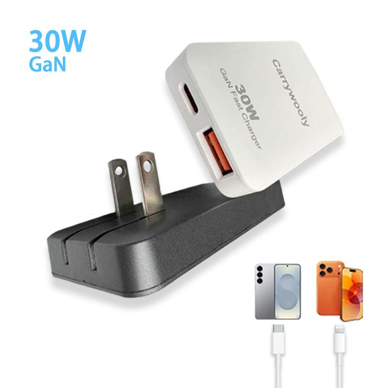 New Mini Adapter 2026 30W Charger for Iphone/Android Apple 17/Ipad/Macbook Fast Charging Not Hot Portable Lightweight for Special Christmas Gift